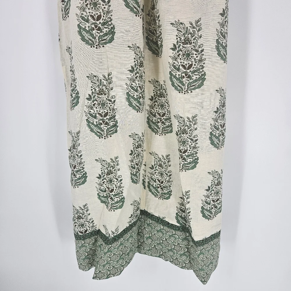 Tuckernuck Jade Terrace Cotton Linen Blend Rollins Maxi Dress - Picture 12 of 16